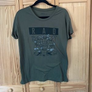 TMNT Vintage inspired Ninja Turtle Women's Shirt M